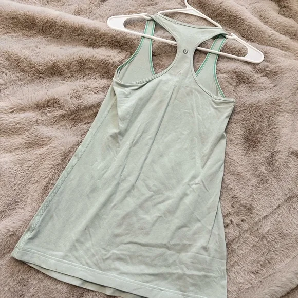 COPY - Lululemon Cool Racerback Mint Green size 4 - Picture 6 of 6